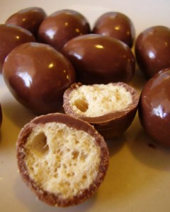 Inside Trader Joe's Malt Eggs