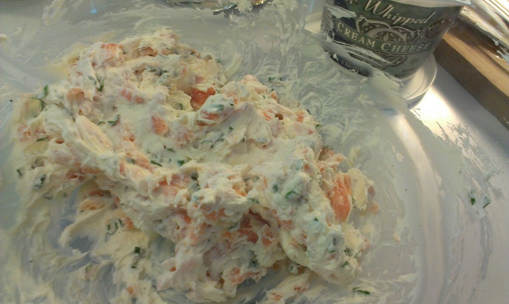 Finished Smoked Salmon Spread