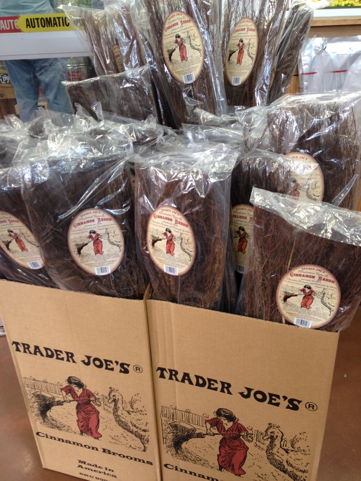 Image result for cinnamon broom trader joe's